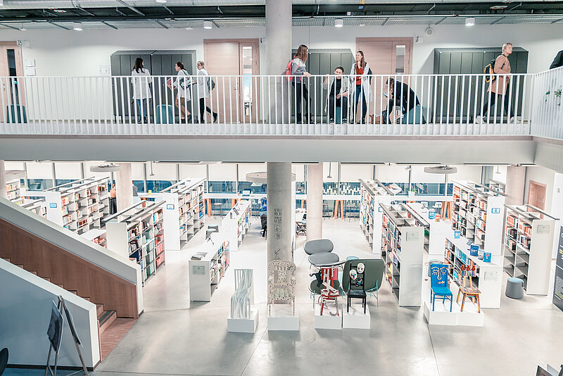 LU Bibliotēka Akadēmiskajā centrā - galvenais atbalsts studijās