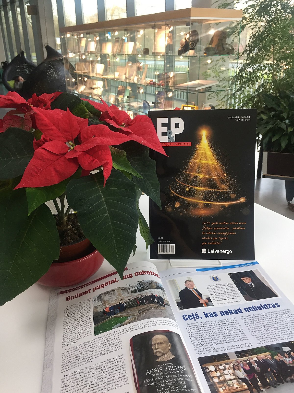 Žurnāls "Enerģija un Pasaule" 2017.gada decembra/ janvāra Nr. 6/107