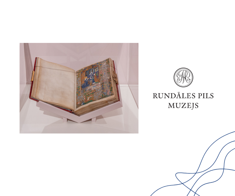 LU bibliotēkas eksponāts apskatāms izstādē “Ziedu valdzinājums” Rundāles pilī