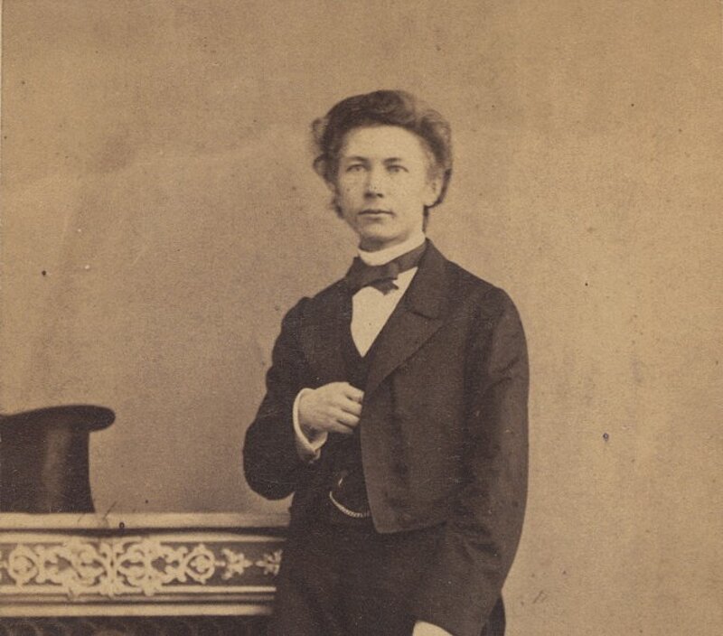 LU bibliotēkas mēneša eksponāts: Baumaņu Kārļa dzīvokļa plāns un “Dievs, svētī Latviju” autora rokraksts