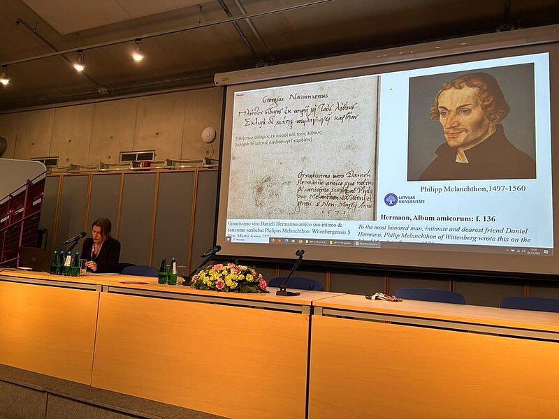 LU bibliotēka prezentē “Bibliotheca Rigensis” krājumu starptautiskajā konferencē Varšavā