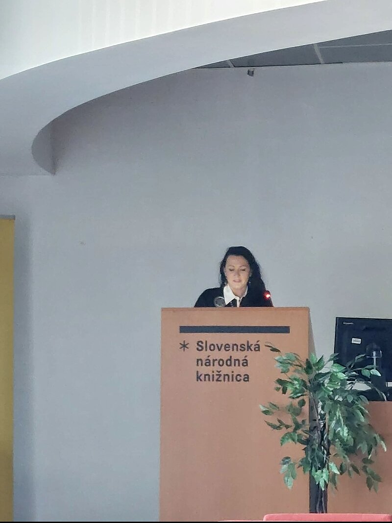 “Bibliotheca Rigensis” pieredze izskan starptautiskā konferencē Slovākijā