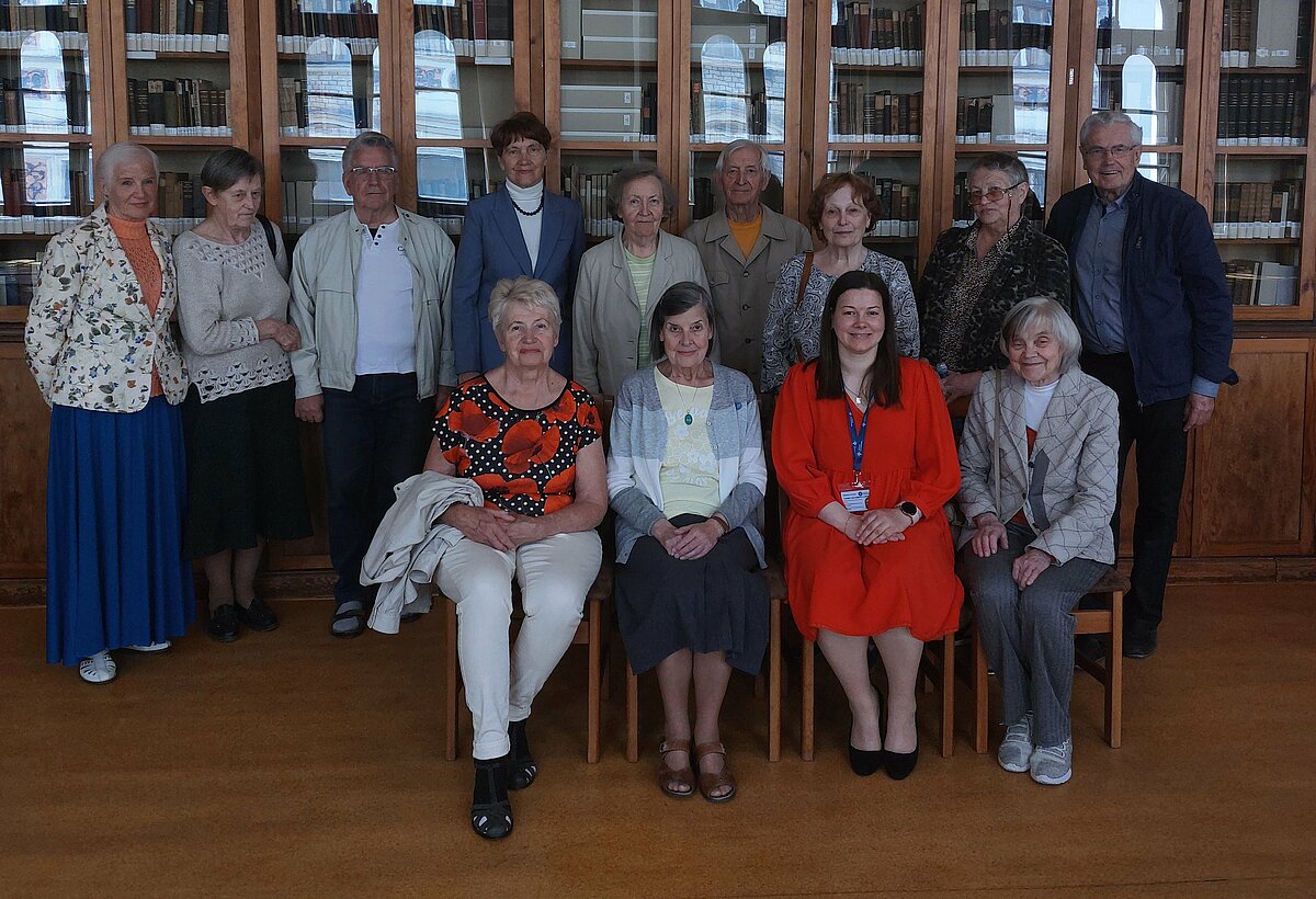 LU Senioru kluba viesošanās Latvijas Universitātē