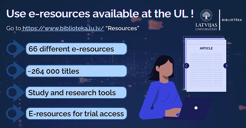 The UL Library invites you to use e-resources!