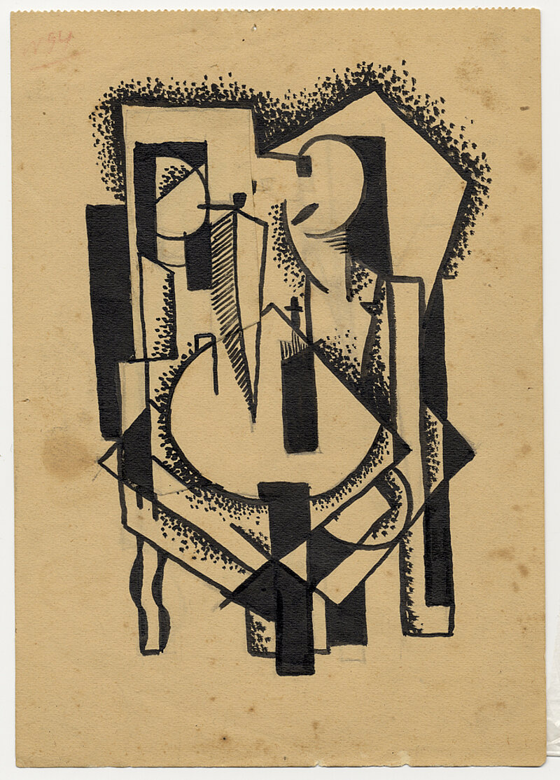 LU bibliotēkas Strunkes zīmējumi apskatāmi LNMM izstādē “Ielu maldos”