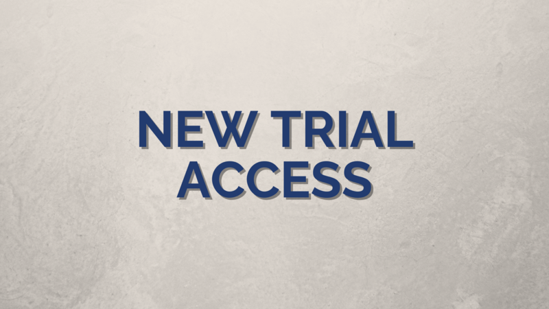 Trial access to the Karger Publishers e-journals