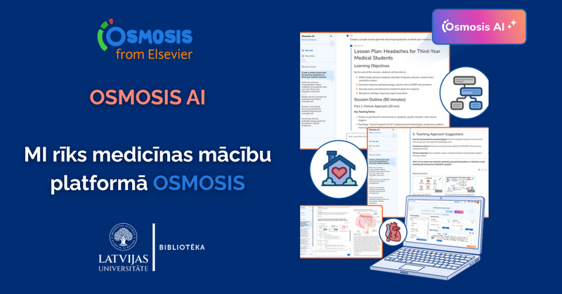 OSMOSIS platformā pieejams MI rīks – OSMOSIS AI