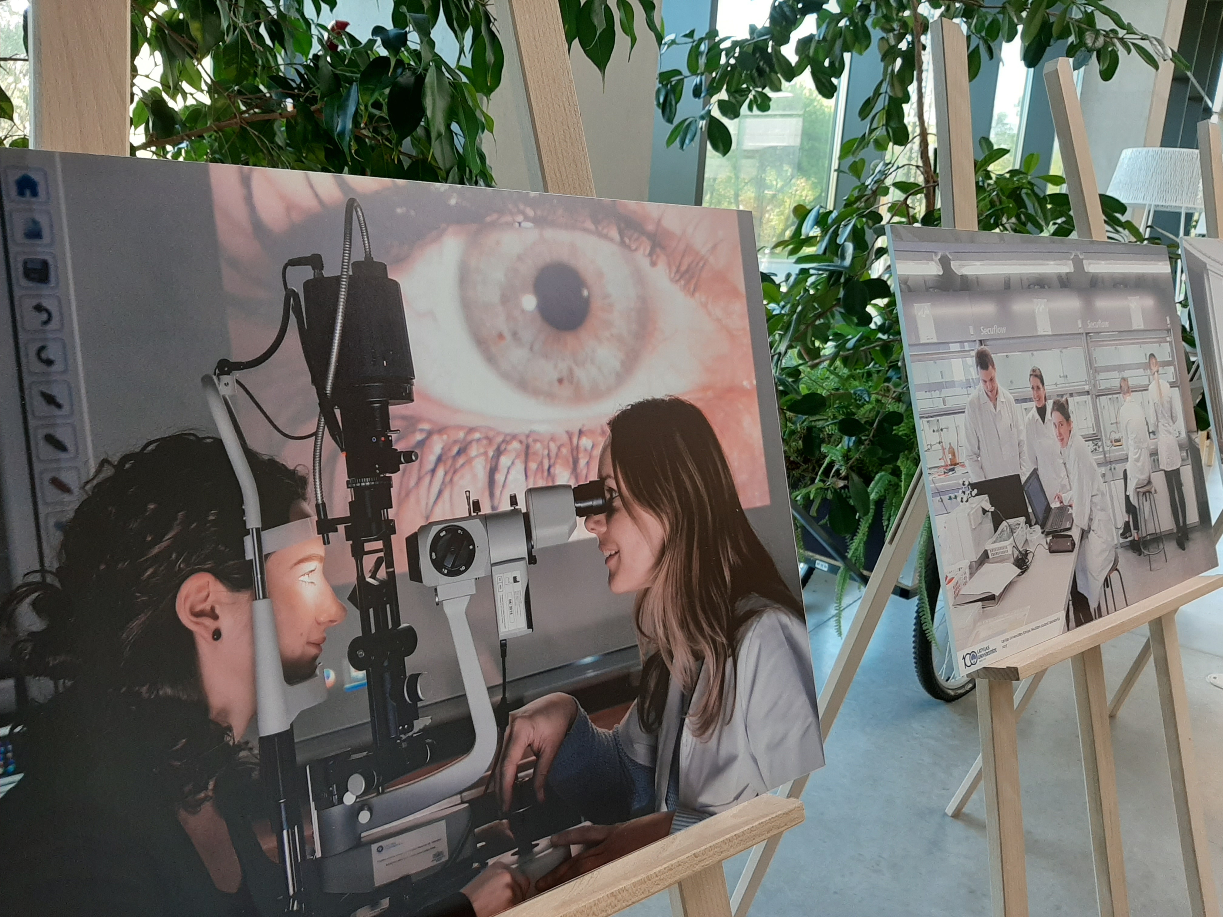 Toma Grīnberga fotoizstāde Dabaszinātņu bibliotēkā.