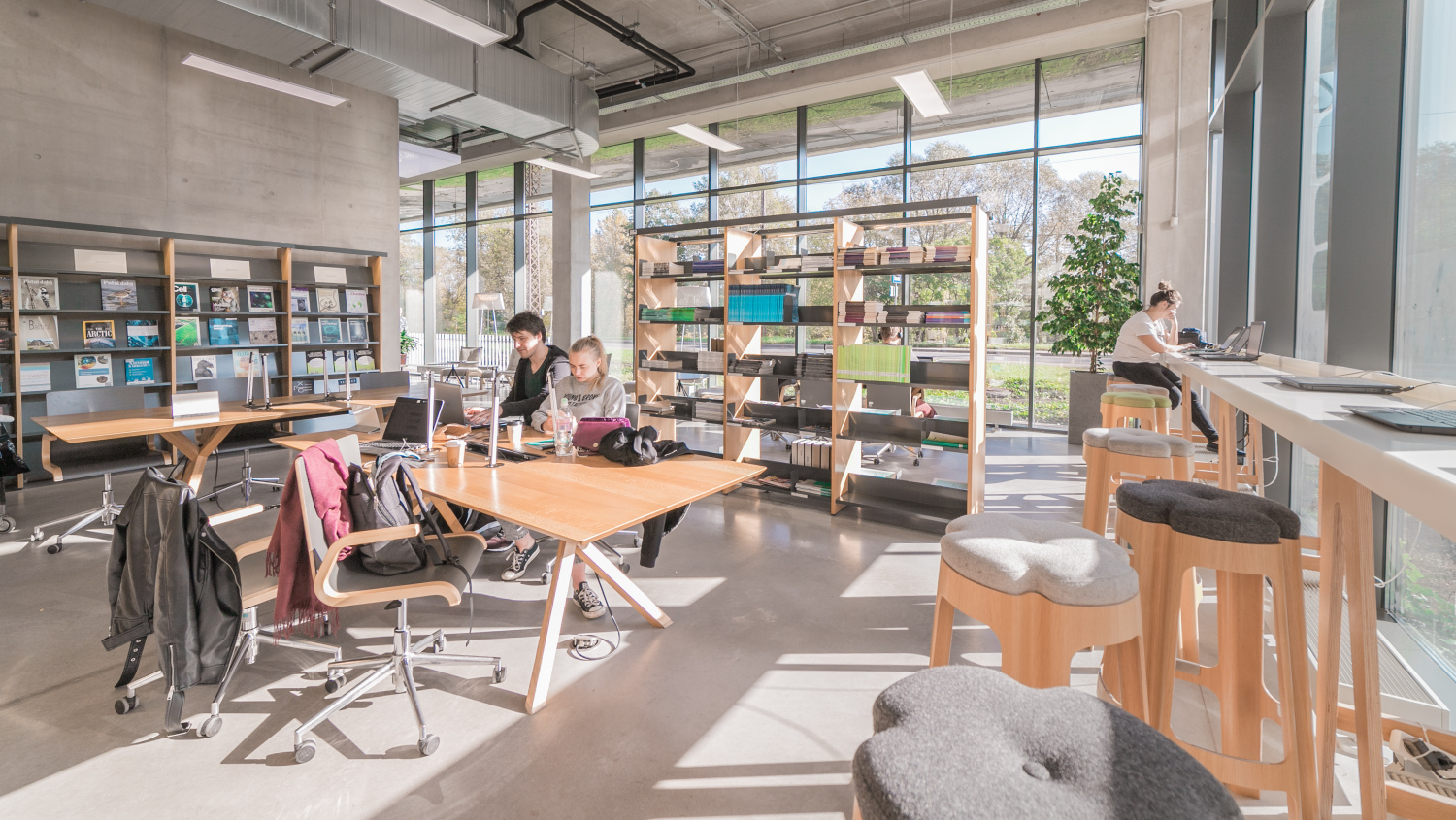 Dabaszinātņu bibliotēka, 2019., Foto: Toms Grīnbergs