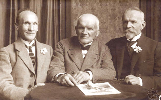 Teodors Zeiferts, Matss Kaudzte un Jnis Misi 